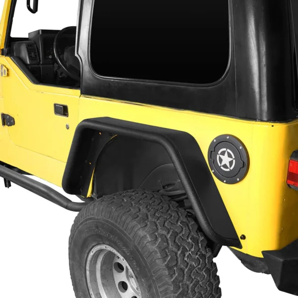 Rear Tube Fender Flares(97-06 Jeep Wrangler TJ) - Image 3