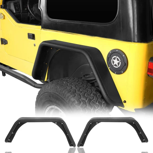 Rear Tube Fender Flares(97-06 Jeep Wrangler TJ)